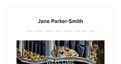 Desktop Screenshot of janeparkersmith.com